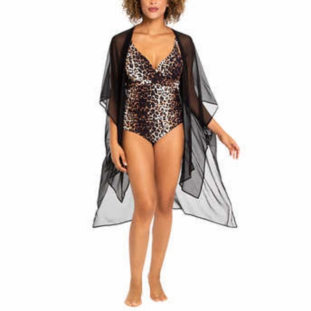 Cyn & Luca Ladies' Swimsuit and Cover Up